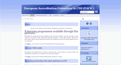 Desktop Screenshot of eacic.eu