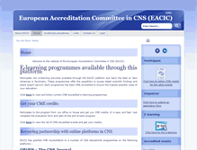 Tablet Screenshot of eacic.eu